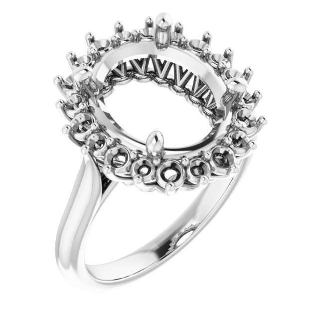 Halo-Style Ring