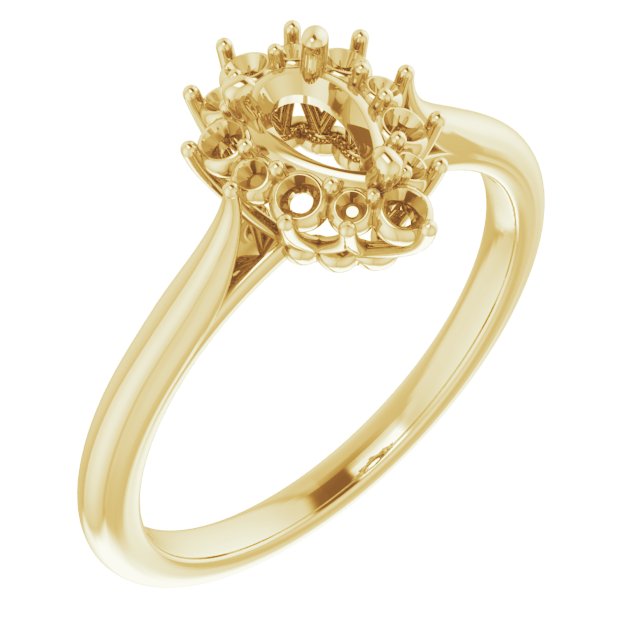 Halo-Style Ring