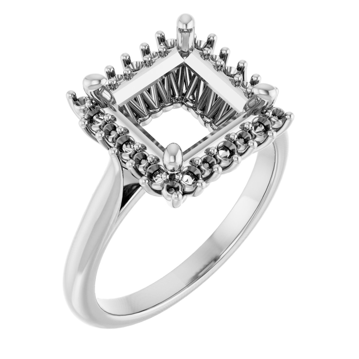 Halo-Style Ring