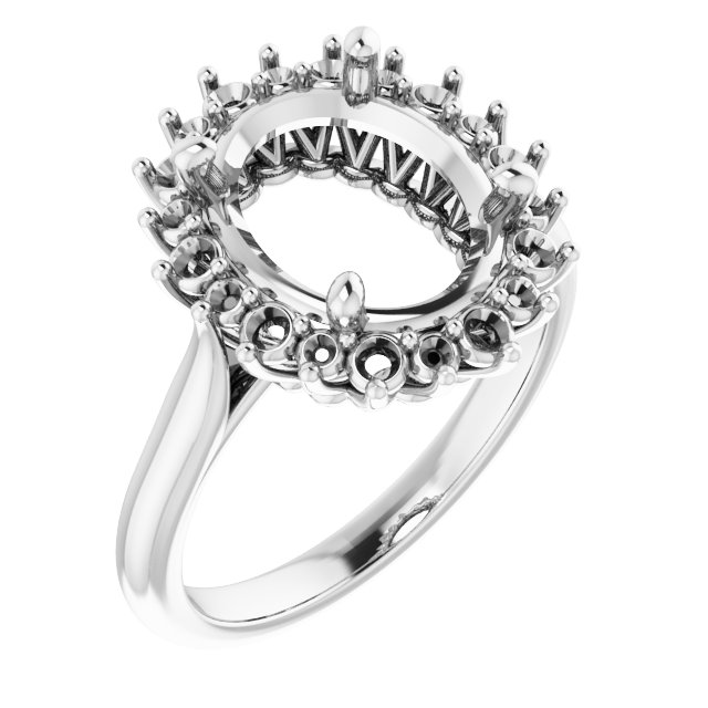 Halo-Style Ring