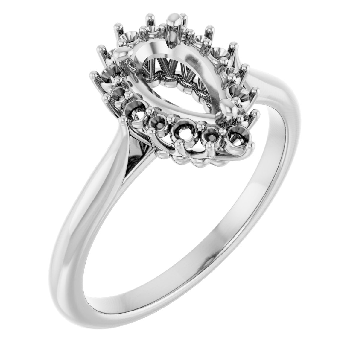 Halo-Style Ring