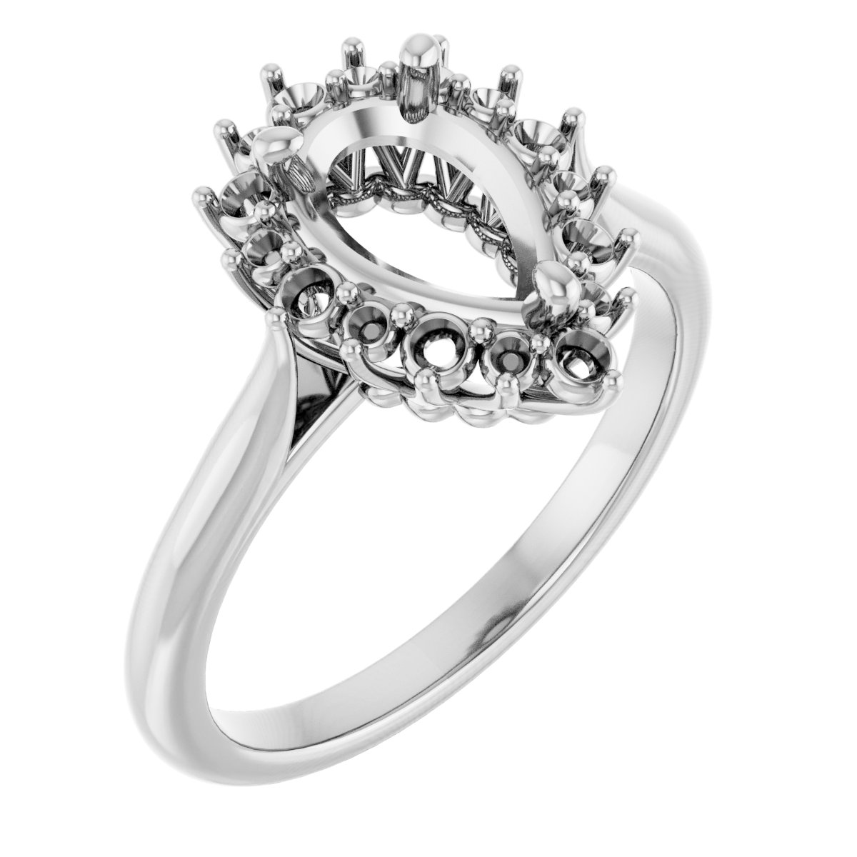 Halo-Style Ring