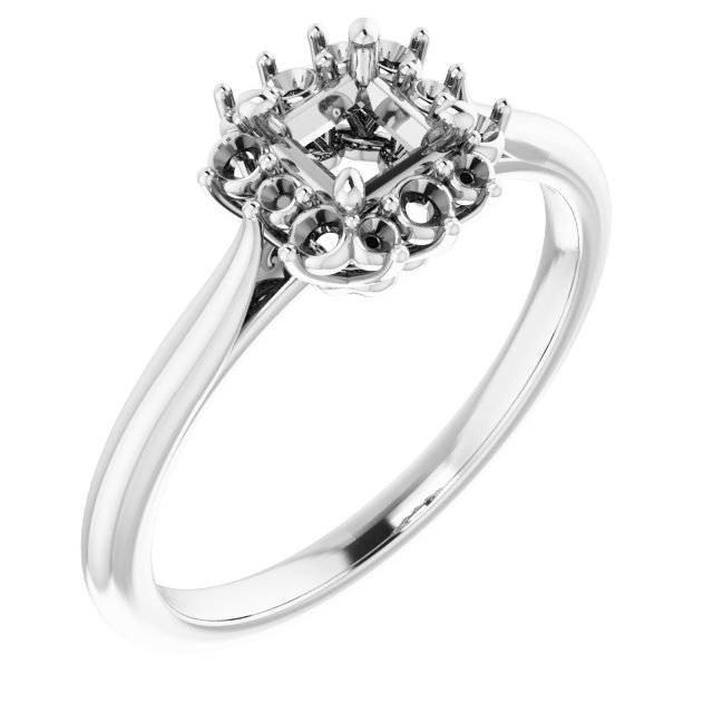 Halo-Style Ring