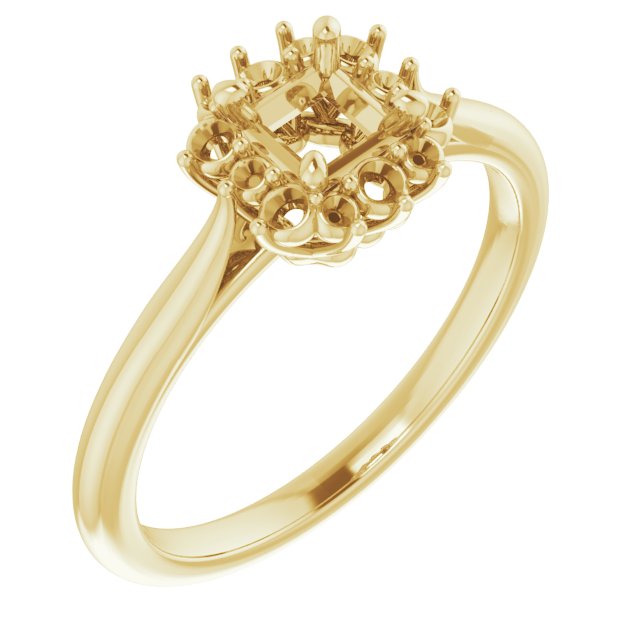 Halo-Style Ring