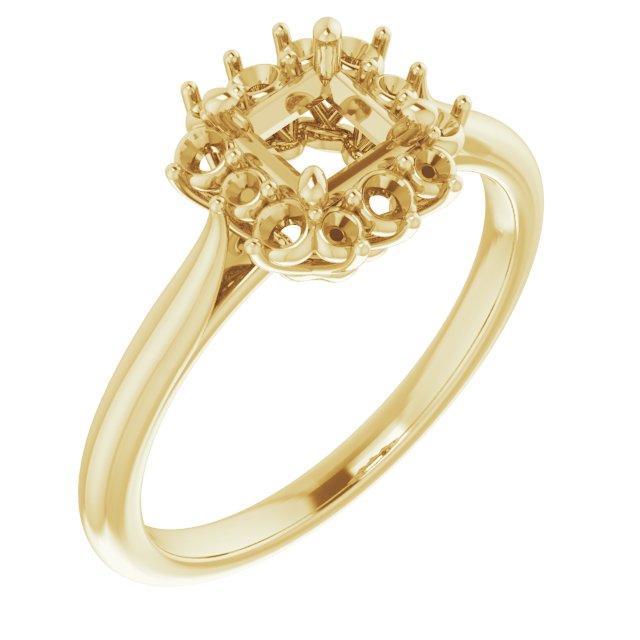 Halo-Style Ring