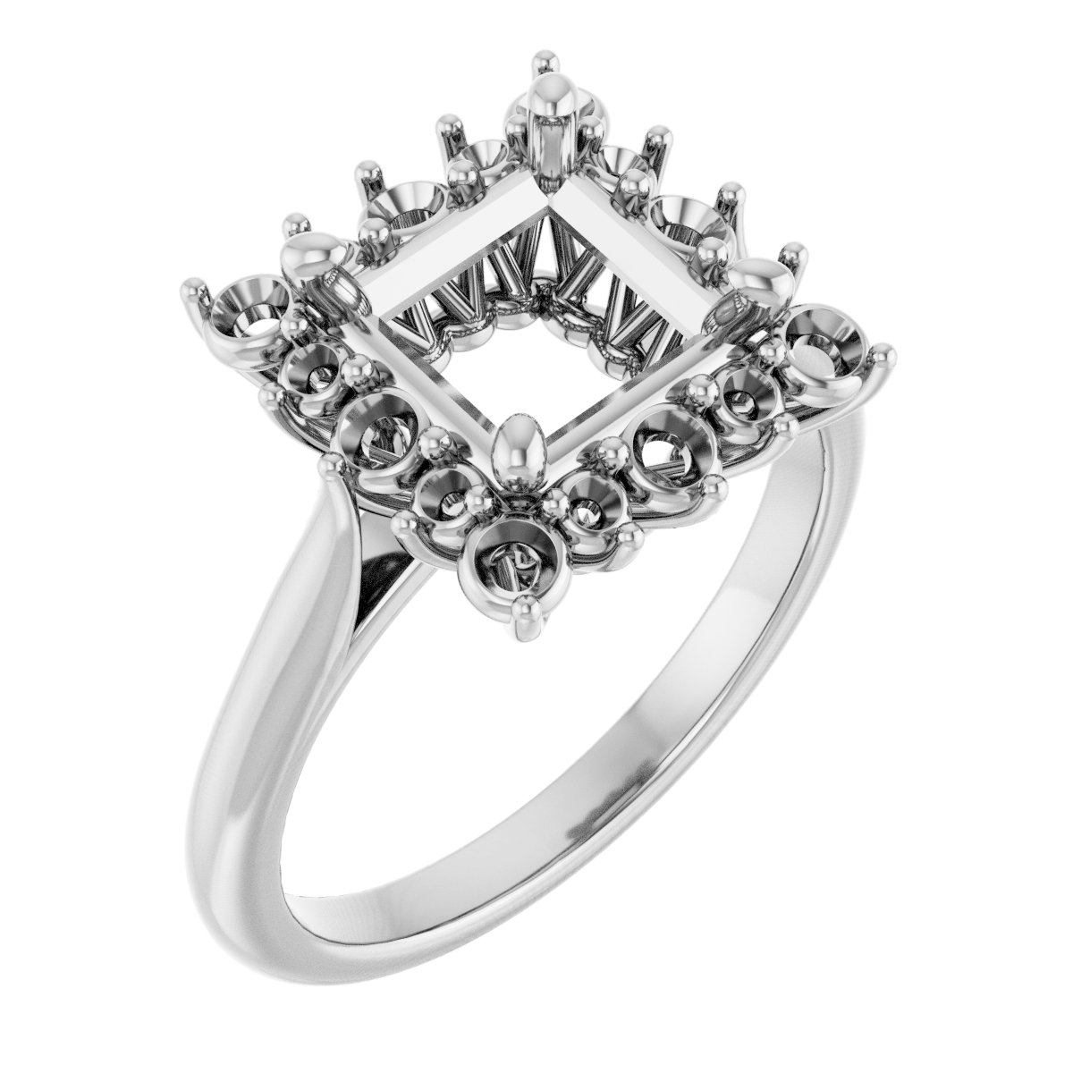 Halo-Style Ring