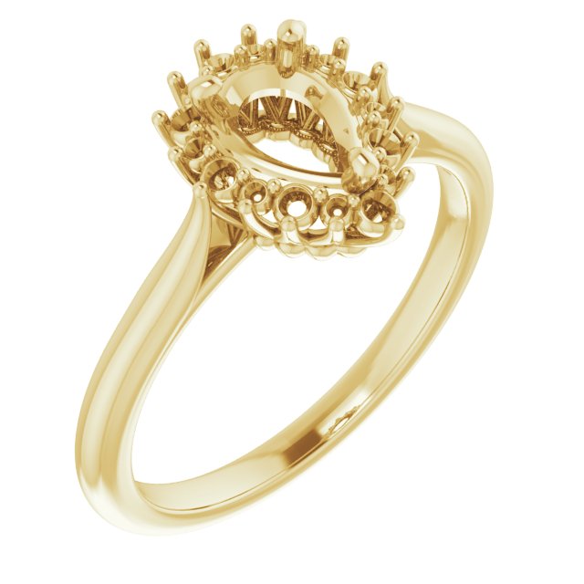 Halo-Style Ring