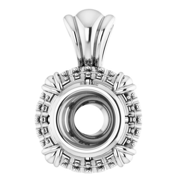 Halo-Style Pendant