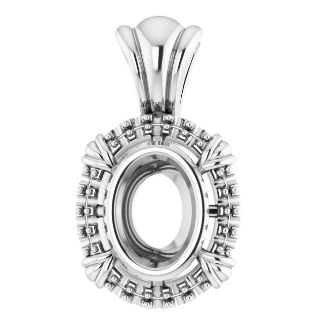 Halo-Style Pendant
