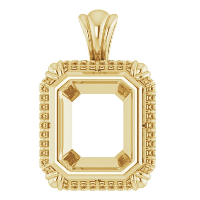 Halo-Style Pendant