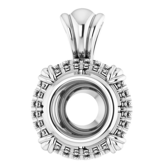 Halo-Style Pendant