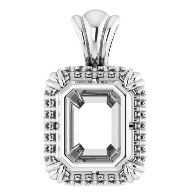 Halo-Style Pendant