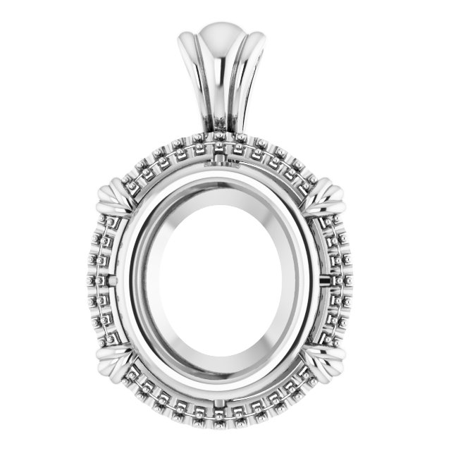 Halo-Style Pendant