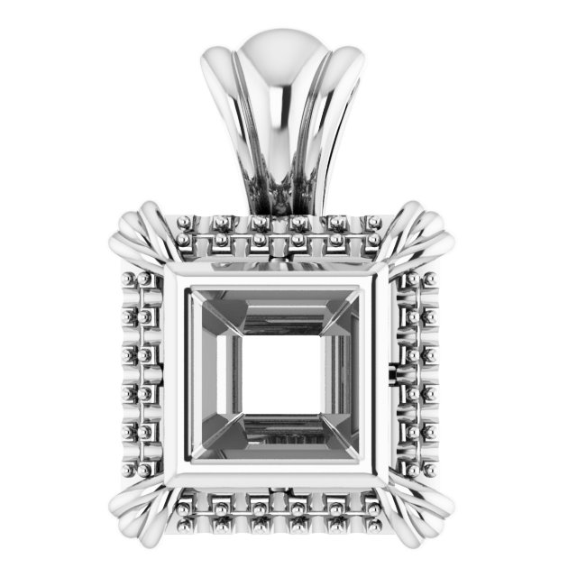 Halo-Style Pendant