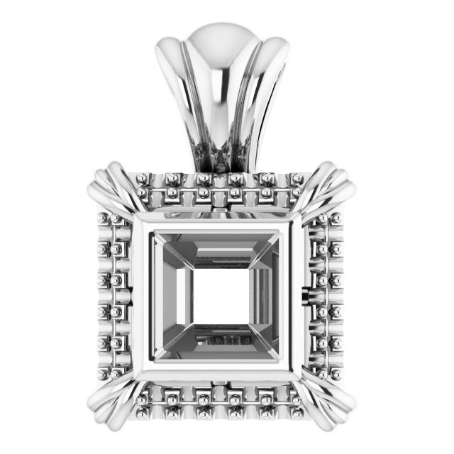 Halo-Style Pendant