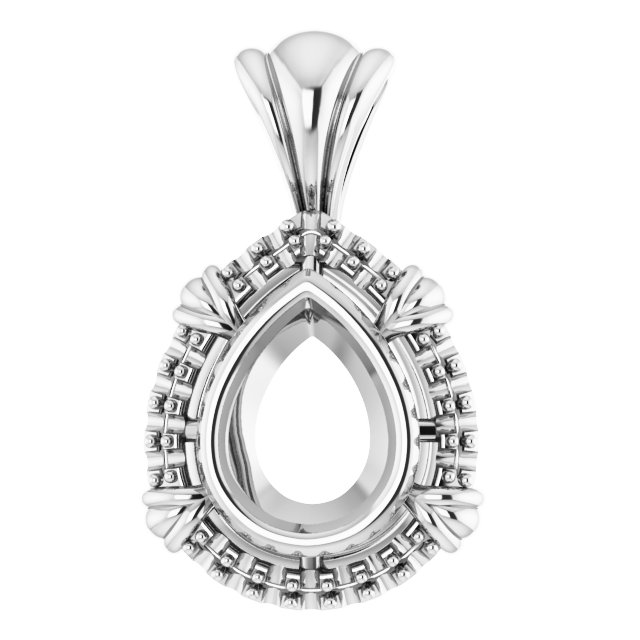 Halo-Style Pendant