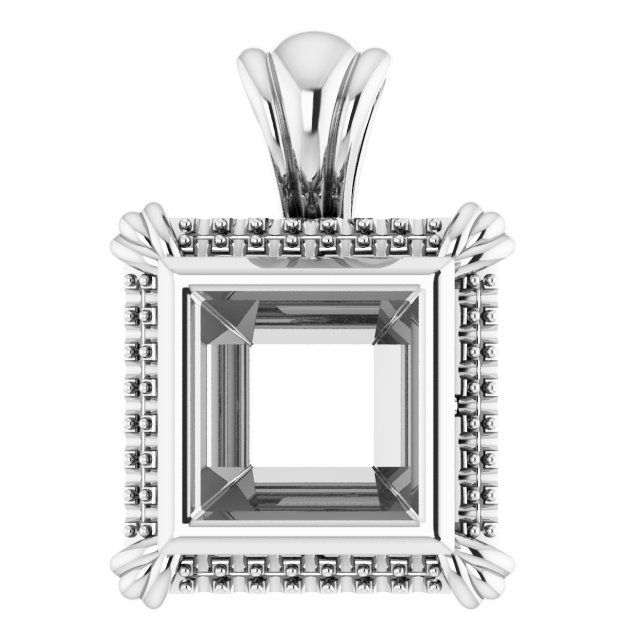 Halo-Style Pendant