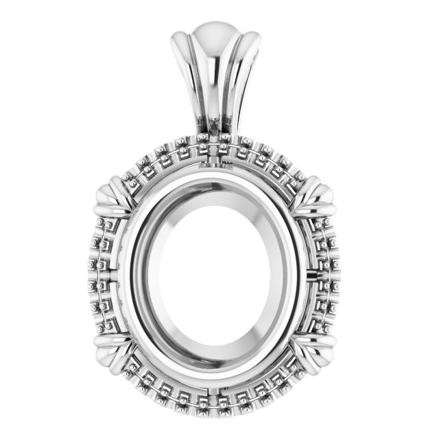 Halo-Style Pendant