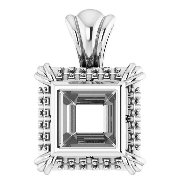 Halo-Style Pendant