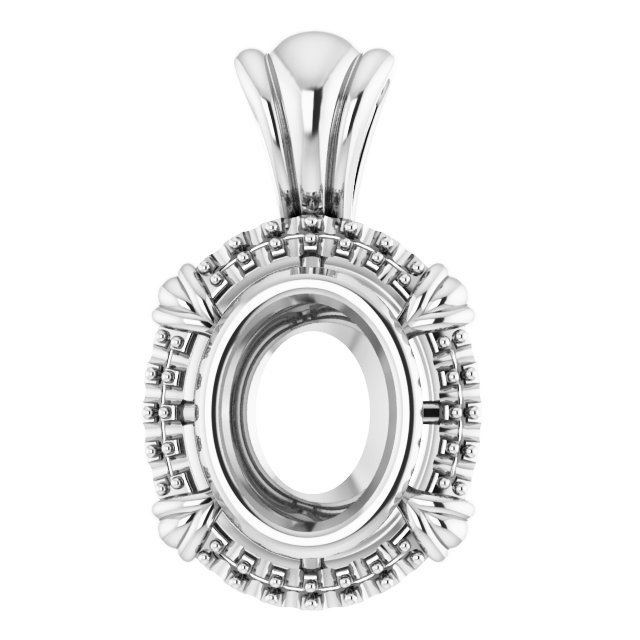 Halo-Style Pendant