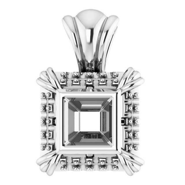 Halo-Style Pendant