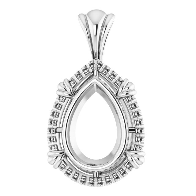 Halo-Style Pendant
