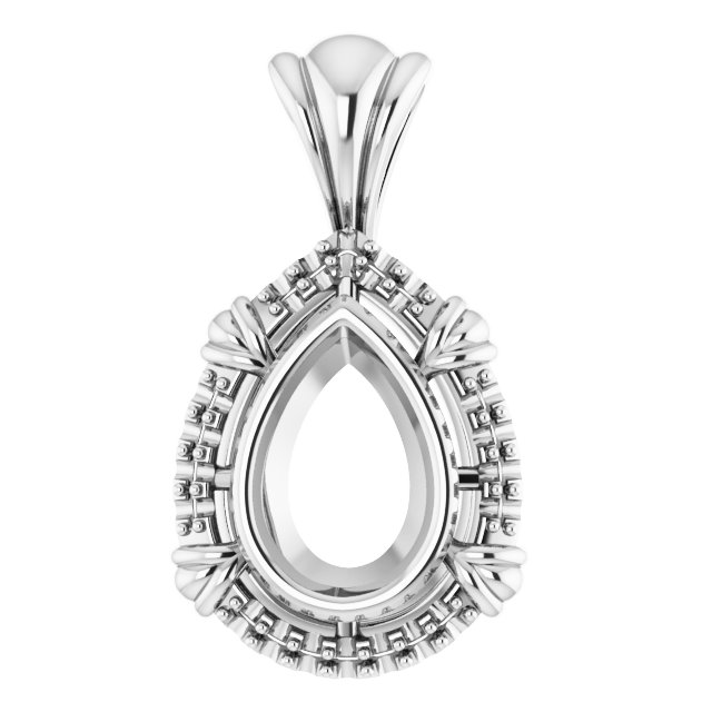 Halo-Style Pendant