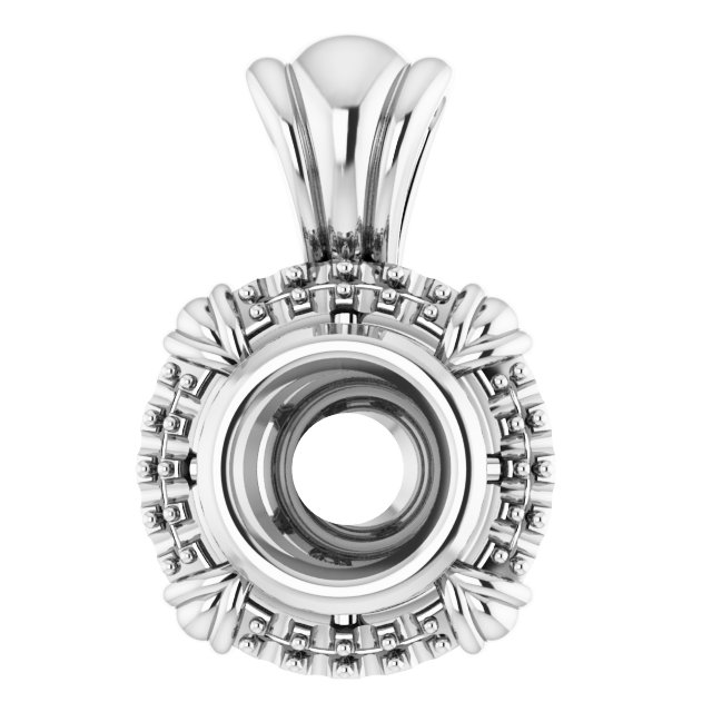 Halo-Style Pendant