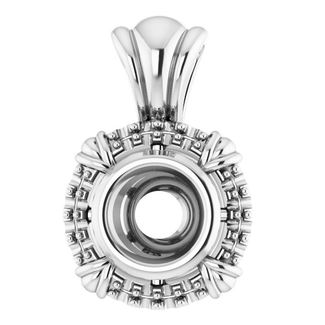 Halo-Style Pendant