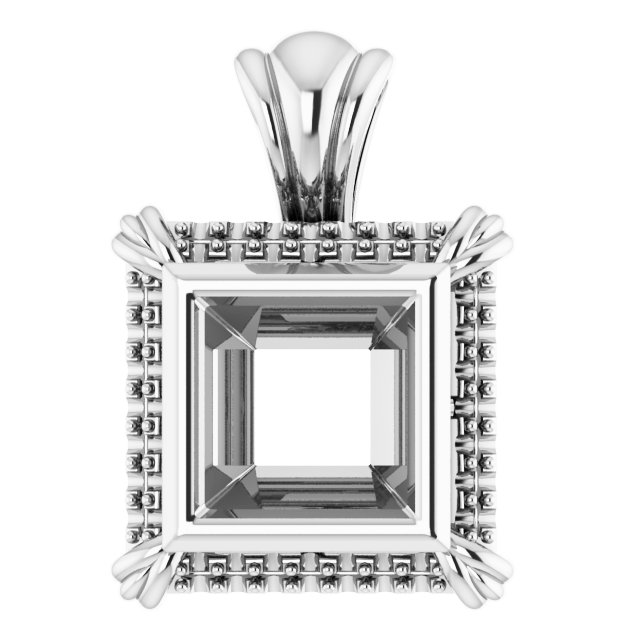 Halo-Style Pendant