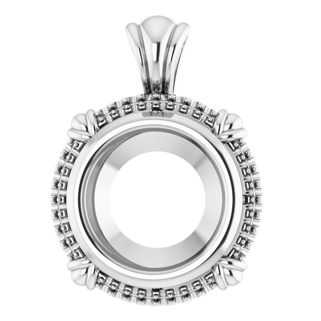 Halo-Style Pendant