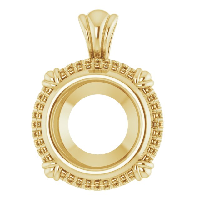 Halo-Style Pendant