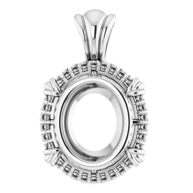 Halo-Style Pendant