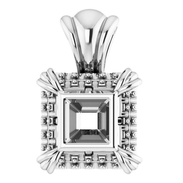 Halo-Style Pendant