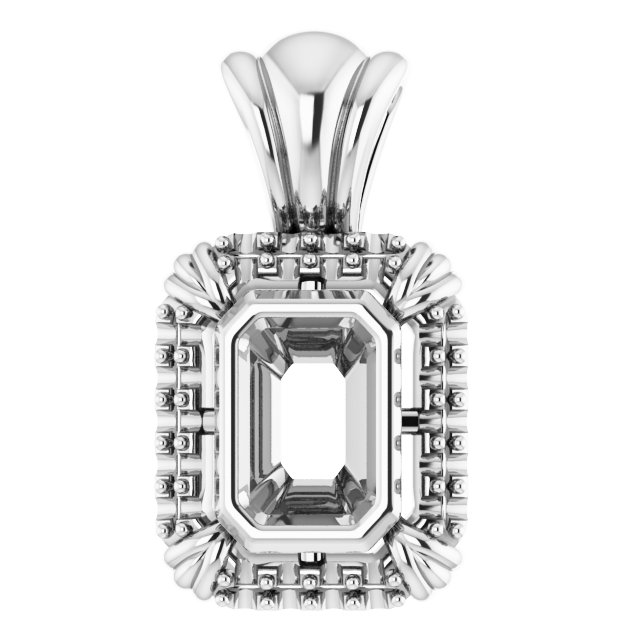 Halo-Style Pendant