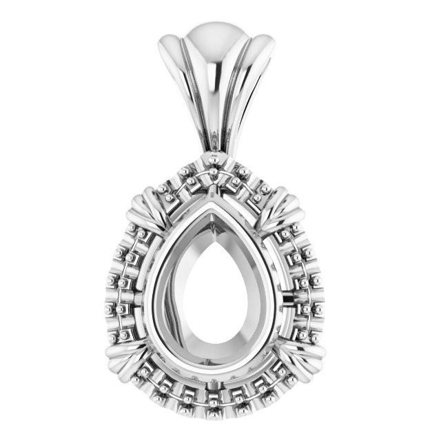 Halo-Style Pendant