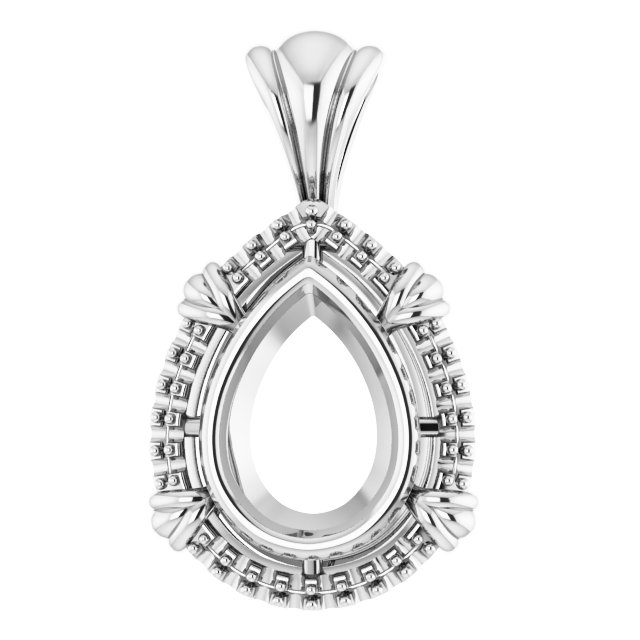 Halo-Style Pendant