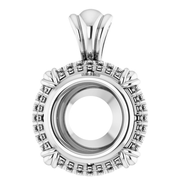 Halo-Style Pendant