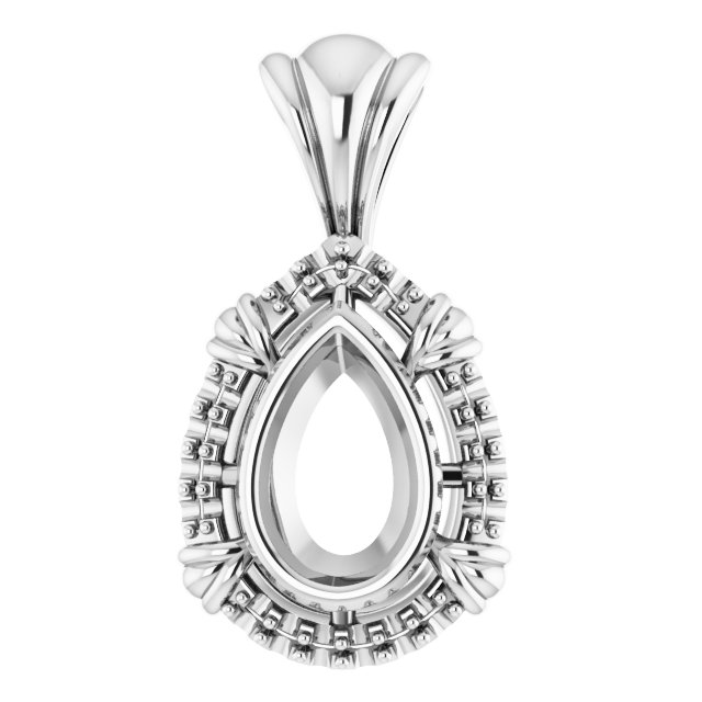 Halo-Style Pendant