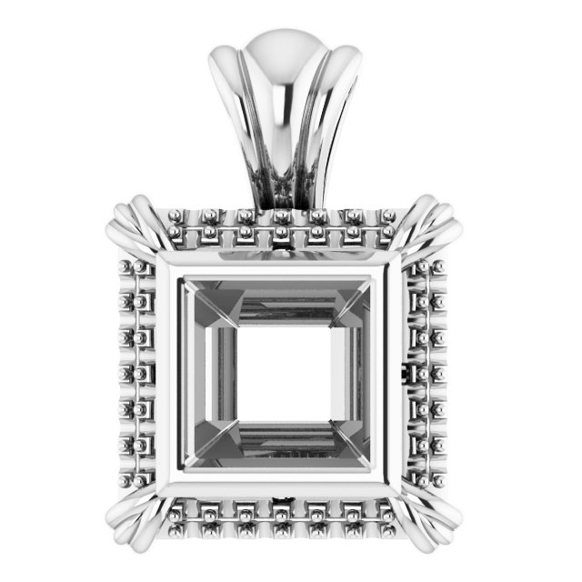 Halo-Style Pendant