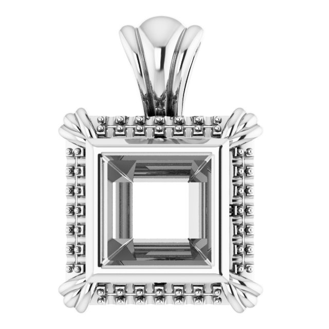 Halo-Style Pendant