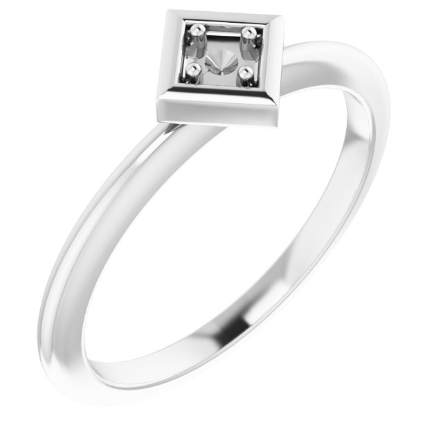 14k White Gold