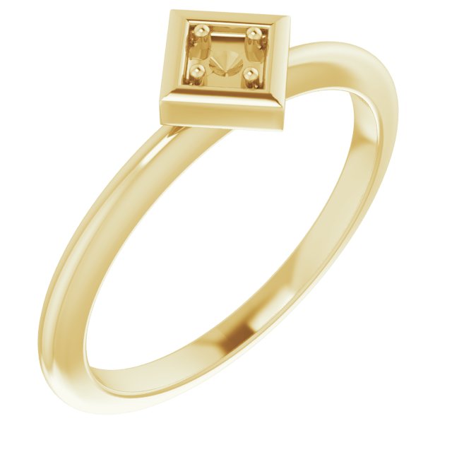 Stackable Geometric Ring