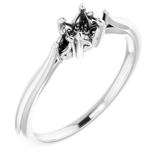 14k White Gold