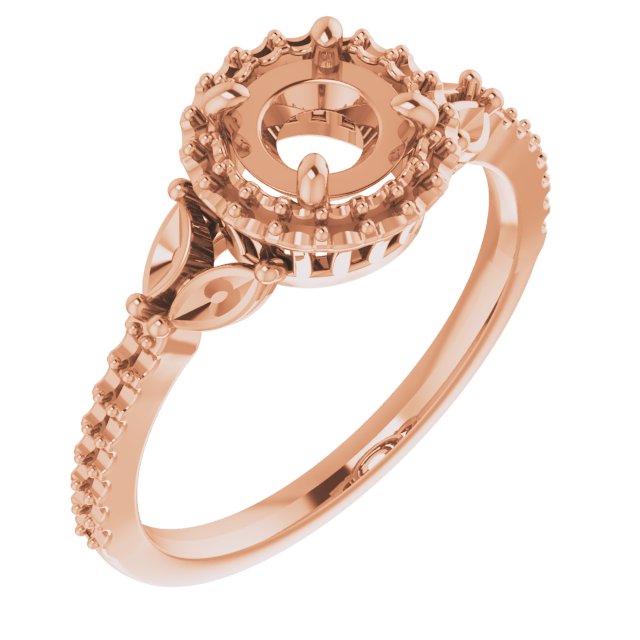 Halo-Style Engagement Ring or Band
