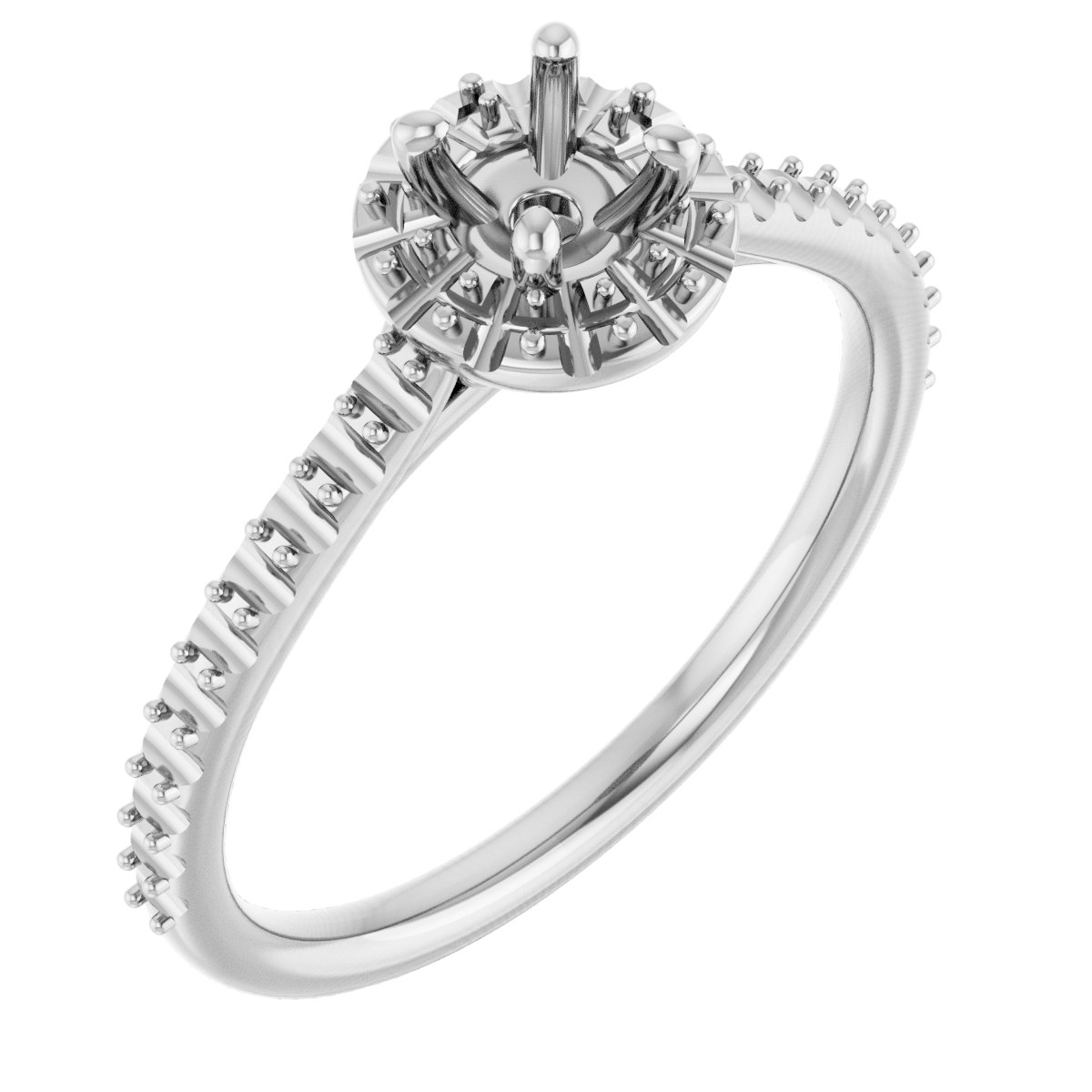 Halo-Style Engagement Ring