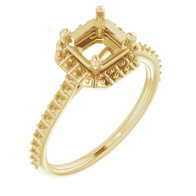 Halo-Style Engagement Ring