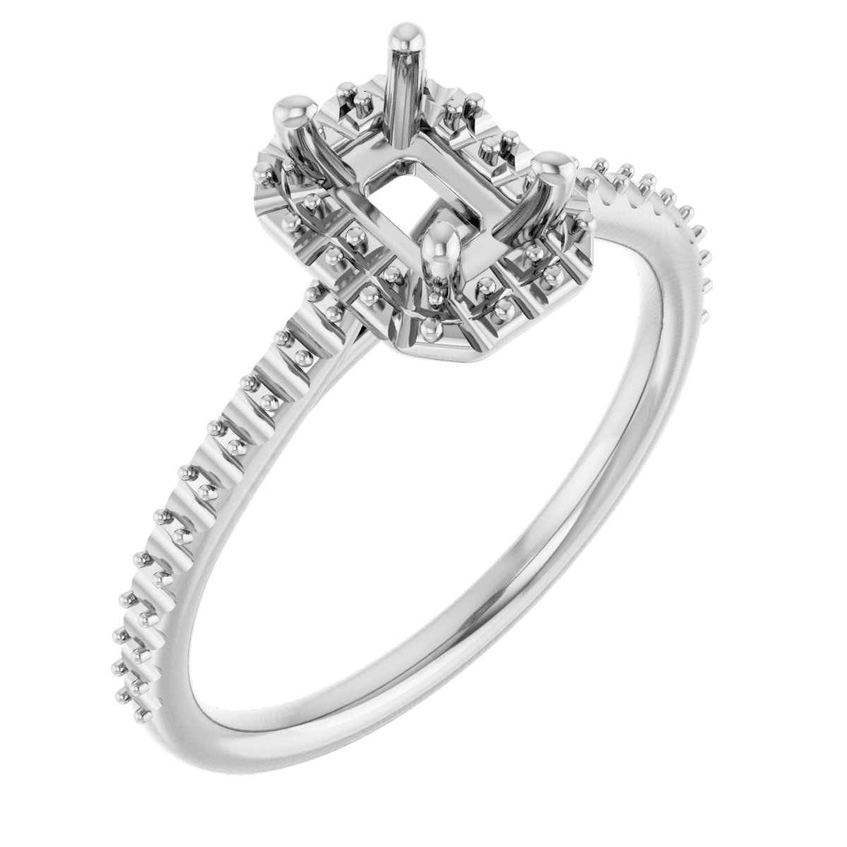 Halo-Style Engagement Ring