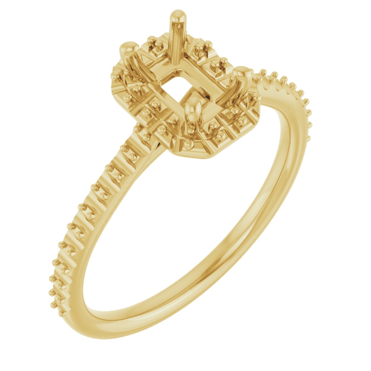 Halo-Style Engagement Ring