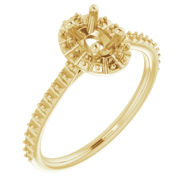 Halo-Style Engagement Ring